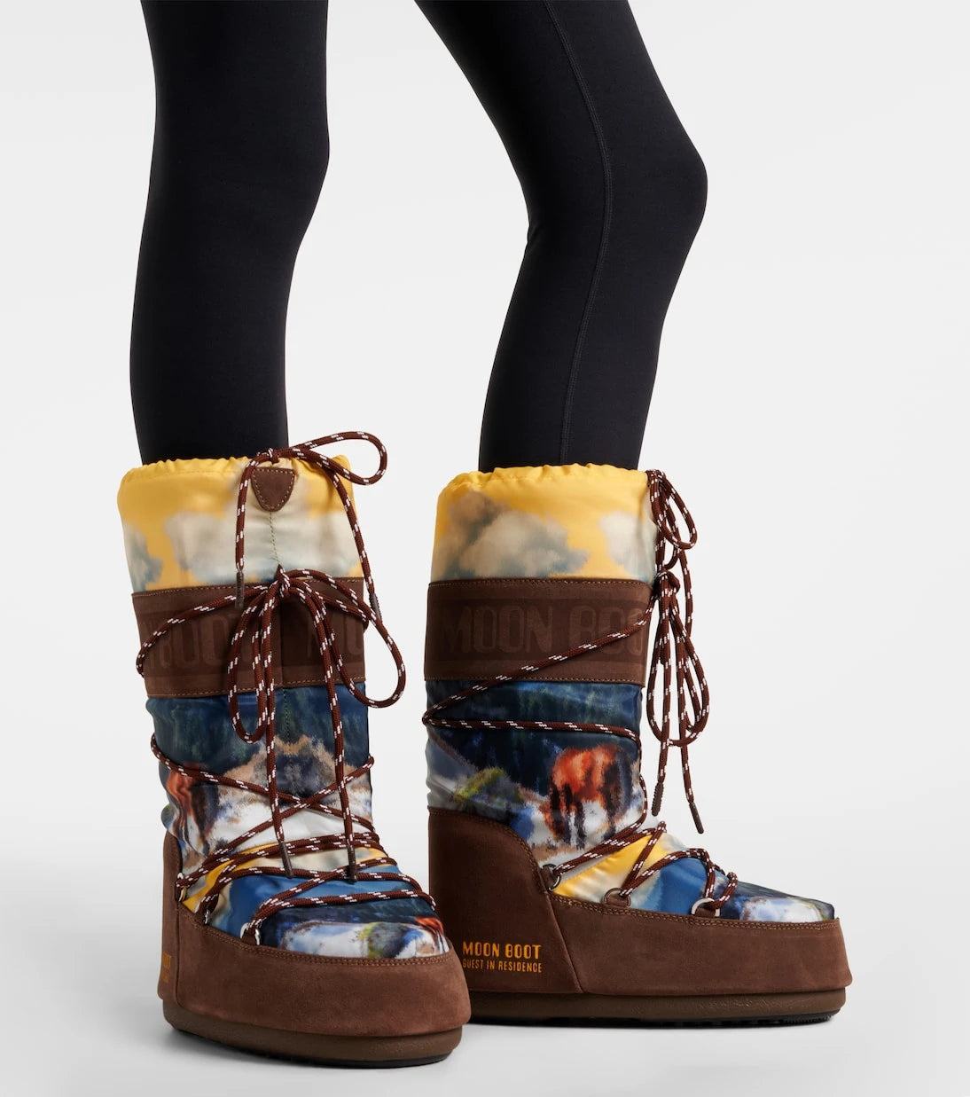Moon Boot - x Guest in Residence Icon High snow boots