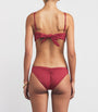 AWAY THAT DAY Burgundy Palma Bikini Top
