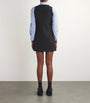 Tweed Mini Shift Dress BLACK