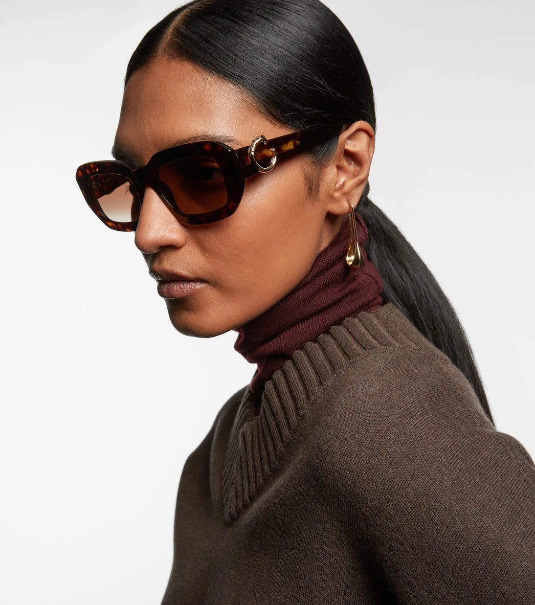 Cartier Eyewear Collection - Panthère de Cartier square sunglasses