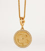 Small Yellow Gold and Diamond Cosmic Coin Charm