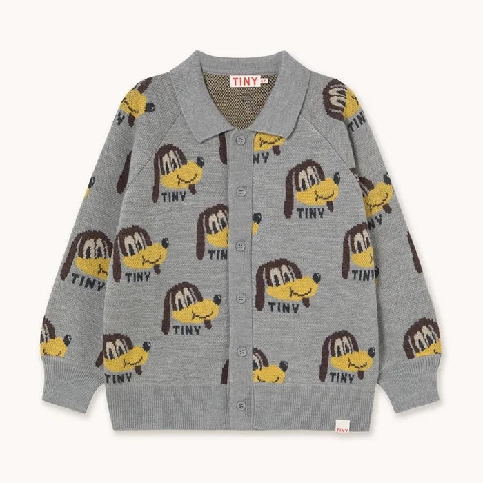 Детска жилетка Tinycottons DOGS CARDIGAN