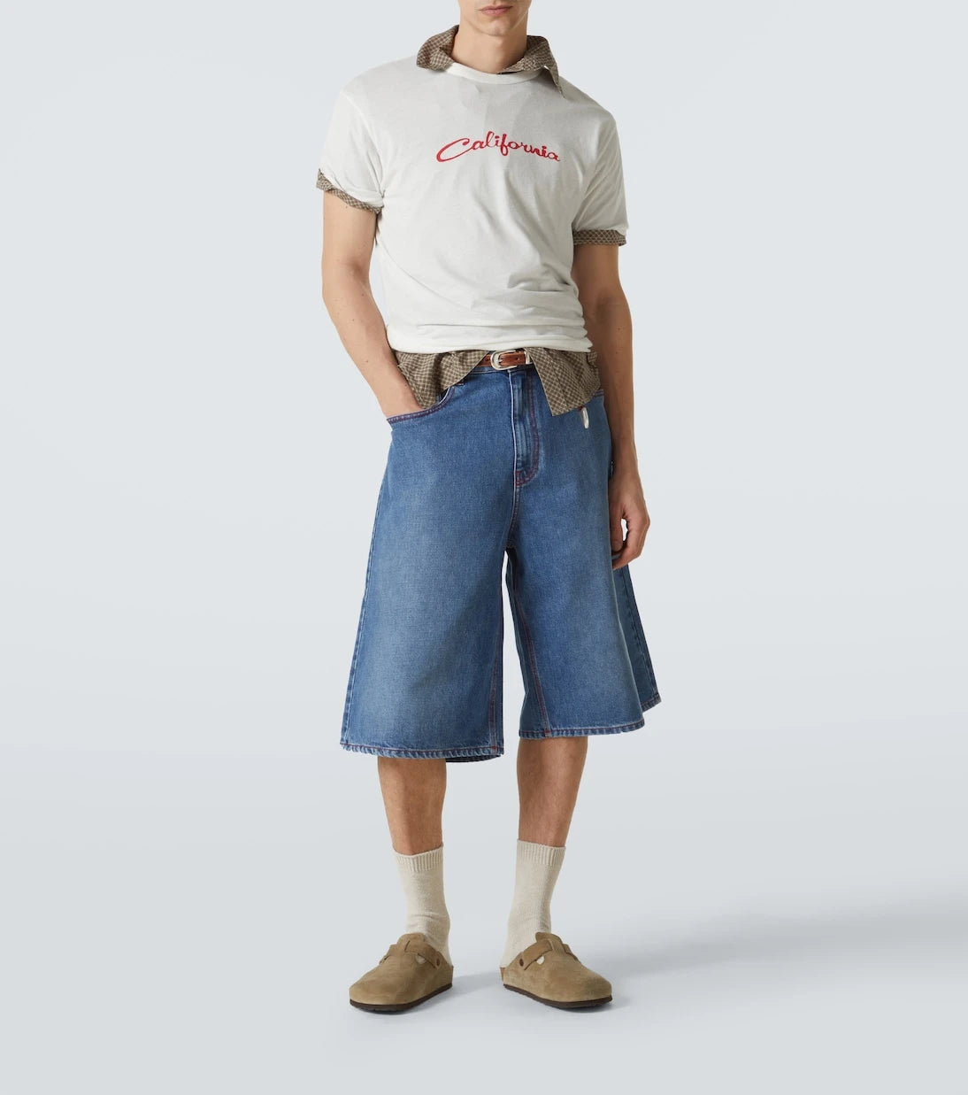 ERL - Checked cotton shirt