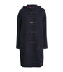 MAX&Co. Blue Wool-Blend Duffle Coat