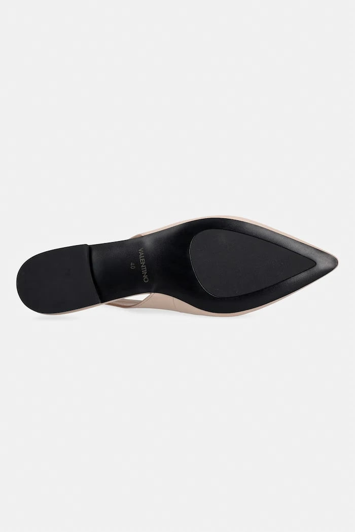 Valentino балеринки от кожа SLINGBACK FLAT