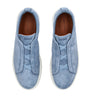 Zegna Suede Triple Stitch Sneakers