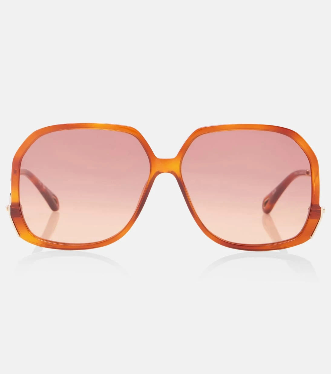 Chloé - Wavy square sunglasses