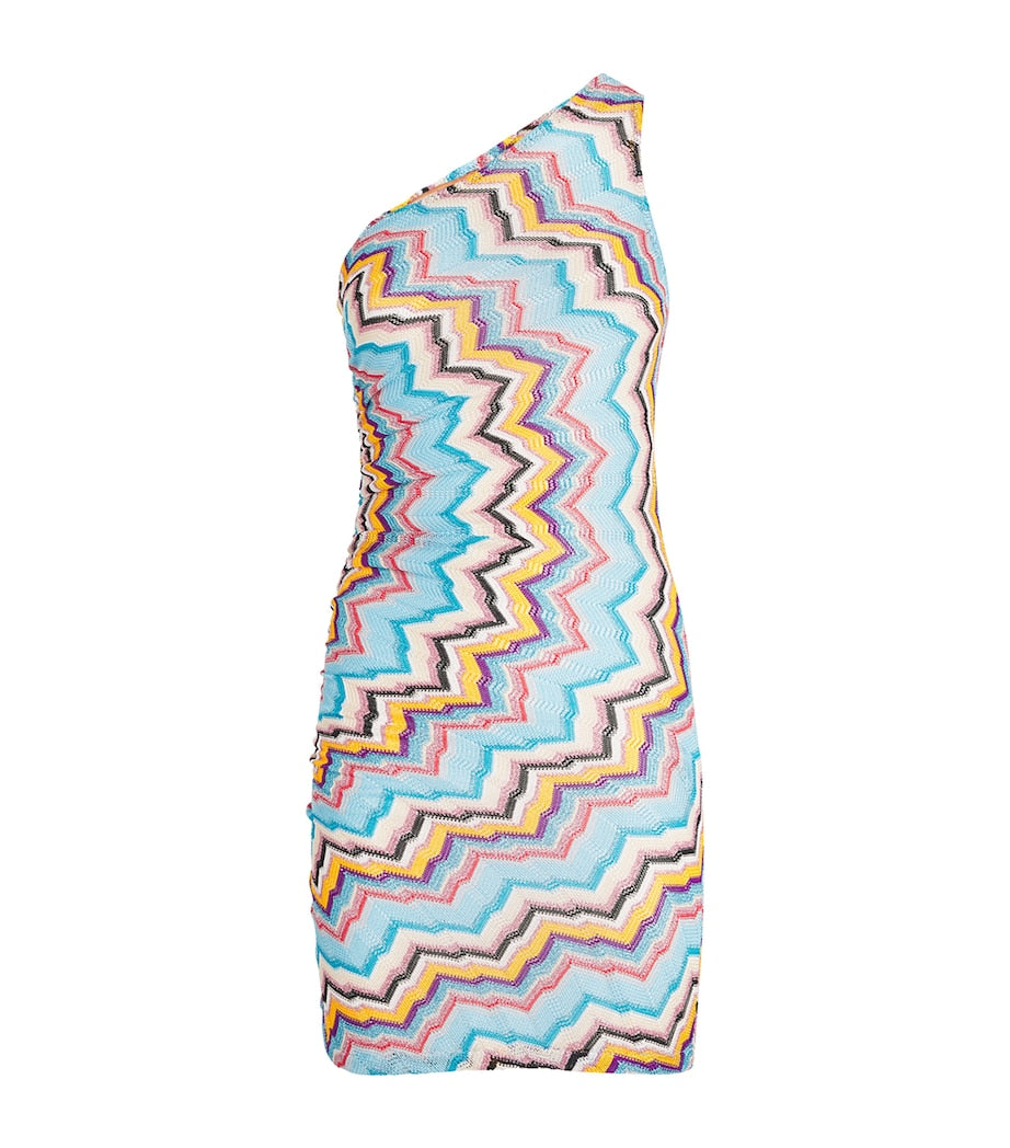 Missoni Multi Metallic-Knit Mini Dress