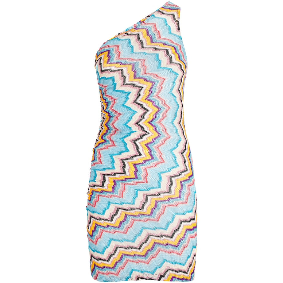 Missoni Multi Metallic-Knit Mini Dress