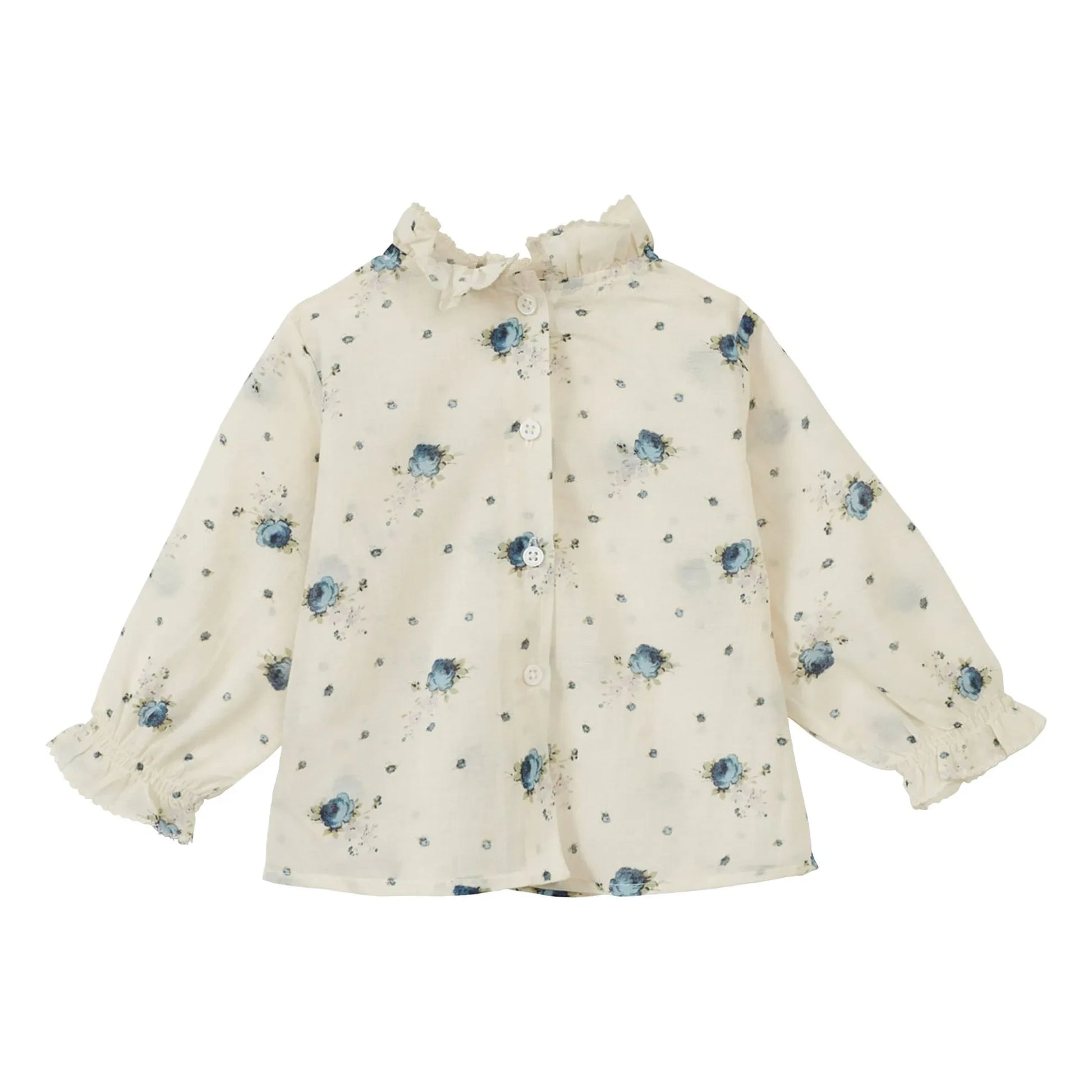 Caramel - Blouse and bloomer set Sana Fleurs | Ecru