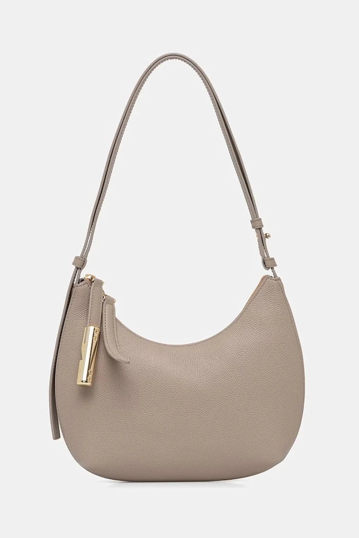 Furla Kadın Deri Goccia S Shoulder Bag Kroasan Çanta