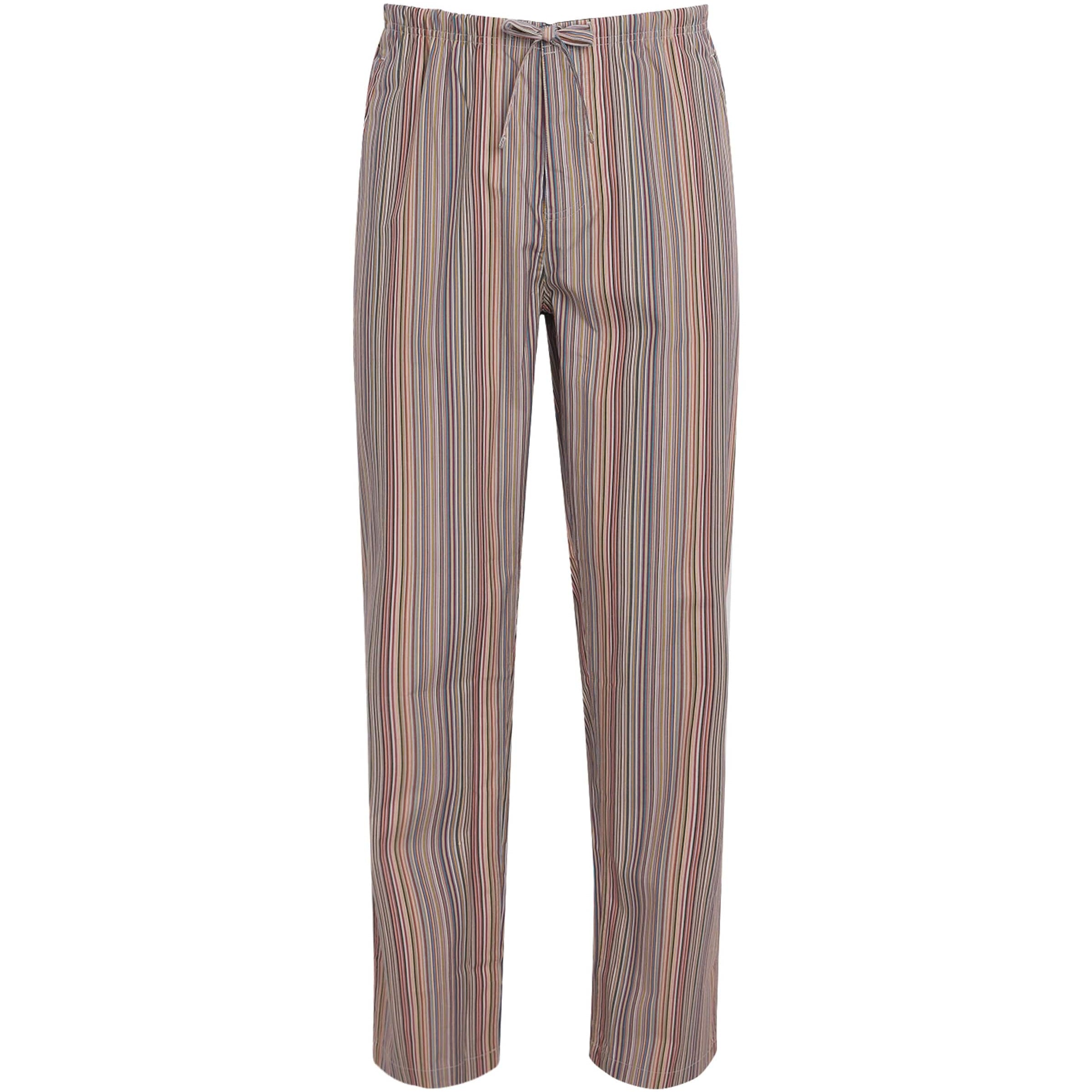 Cotton Signature Stripe Pyjama Trousers