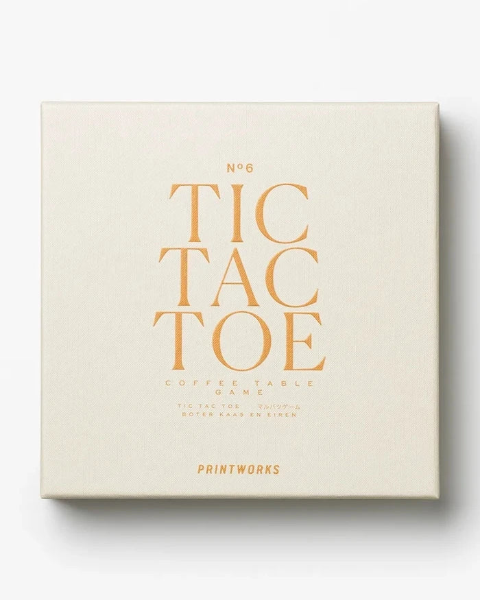 Printworks Classic Tic Tac Toe Masa Oyunu 20 x 20 x 4 cm