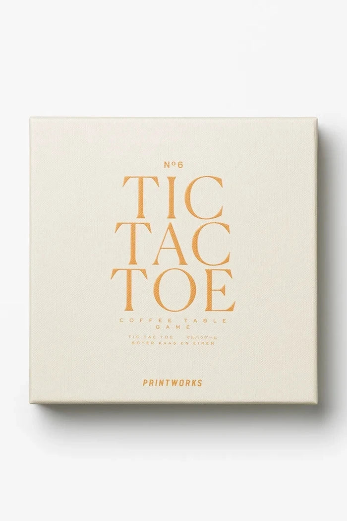 Настолна игра Printworks Classic Tic Tac Toe 20 x 20 x4 cm