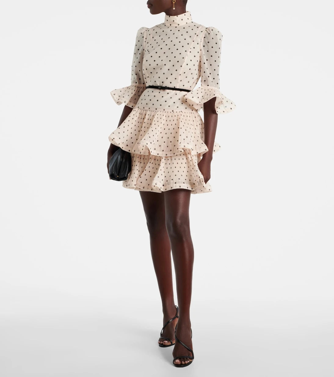 Zimmermann - Polka-dot ruffled minidress