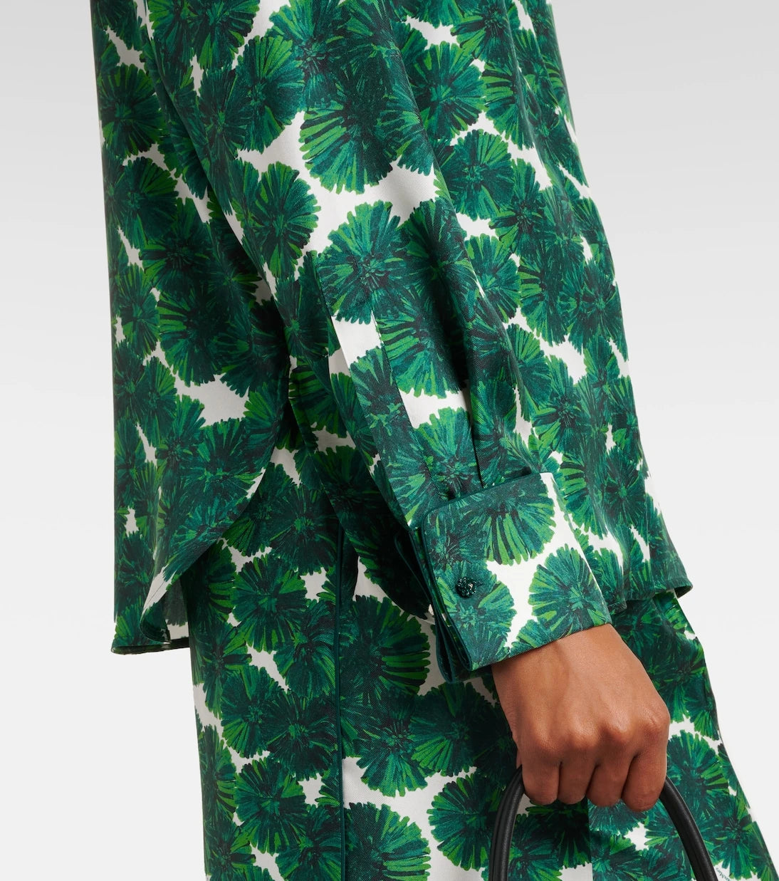 Max Mara - Rodesia printed silk twill shirt