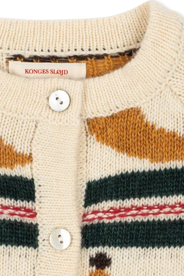 Konges Sløjd BILLI KNIT CARDIGAN Çocuk Yünlü Hırka