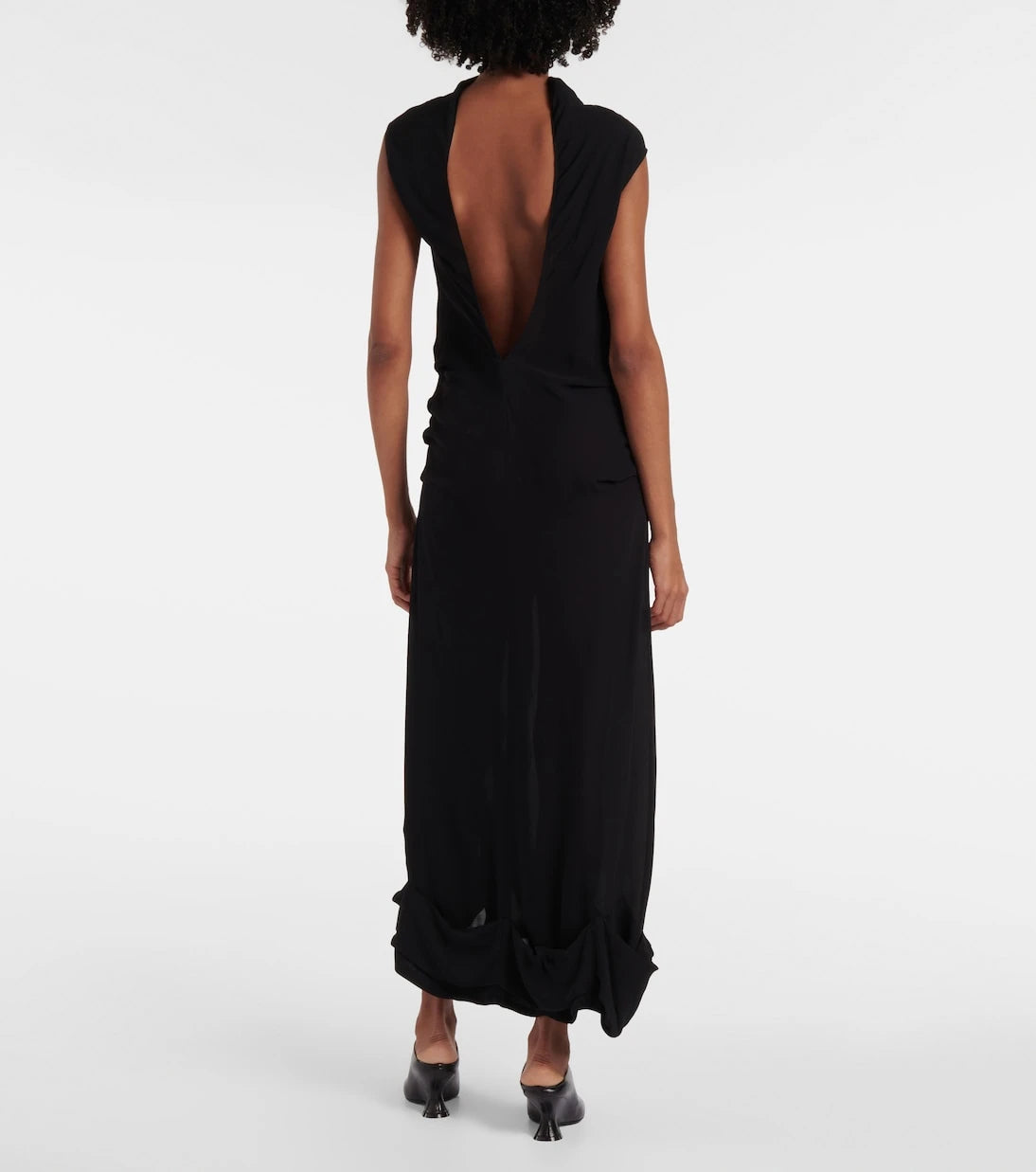 JW Anderson - Draped jersey maxi dress