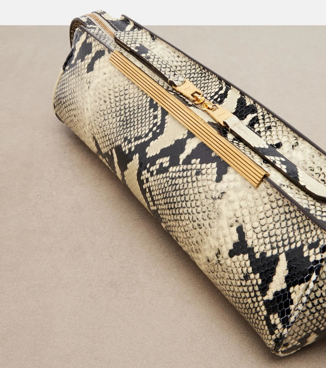 Khaite - Donna leather clutch