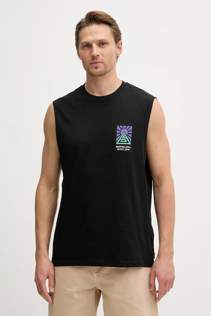 Rip Curl топ мъжки от памук SEARCH DAWN MUSCLE