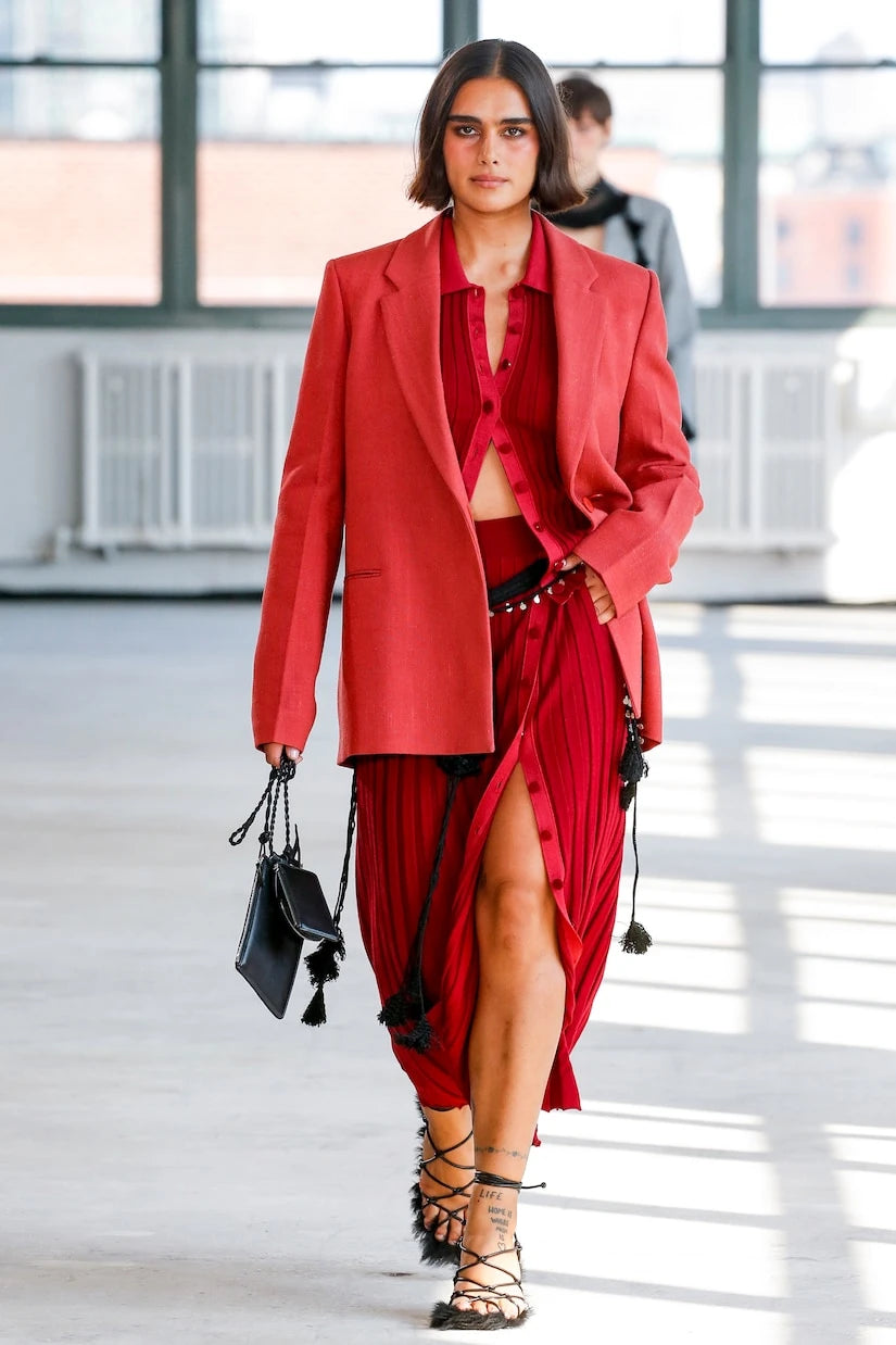 Altuzarra - Proteus keten görünümlü blazer