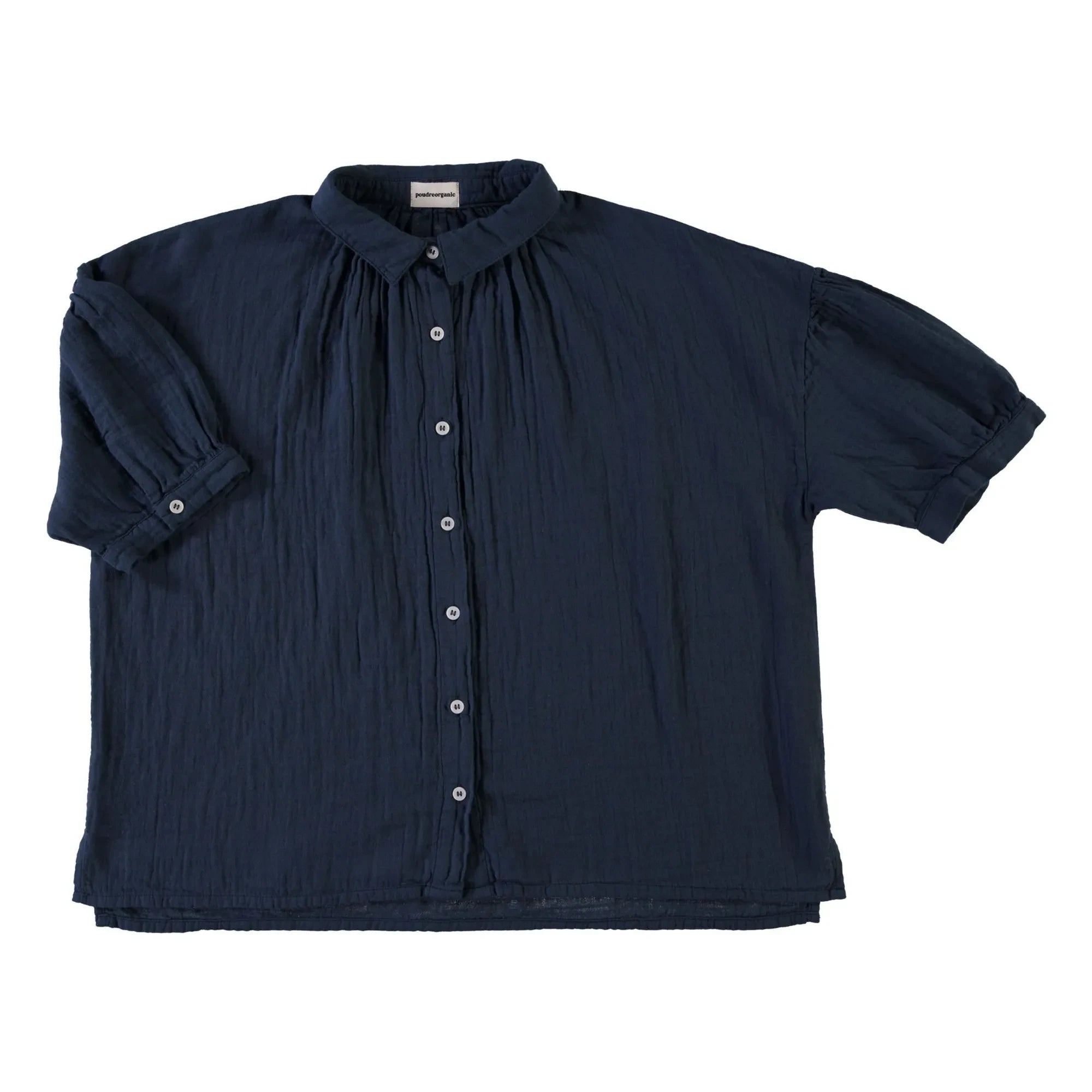 Poudre Organic - Neotine shirt | Midnight blue