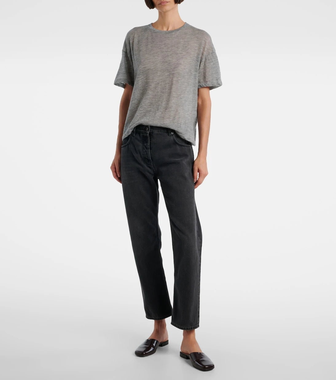 The Row - Riaco mid-rise straight jeans
