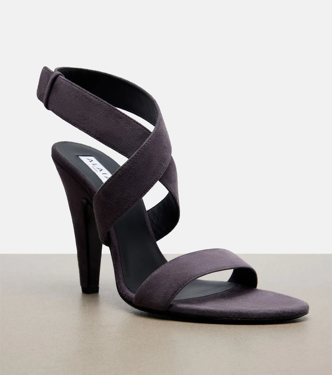Alaïa - Cone suede sandals
