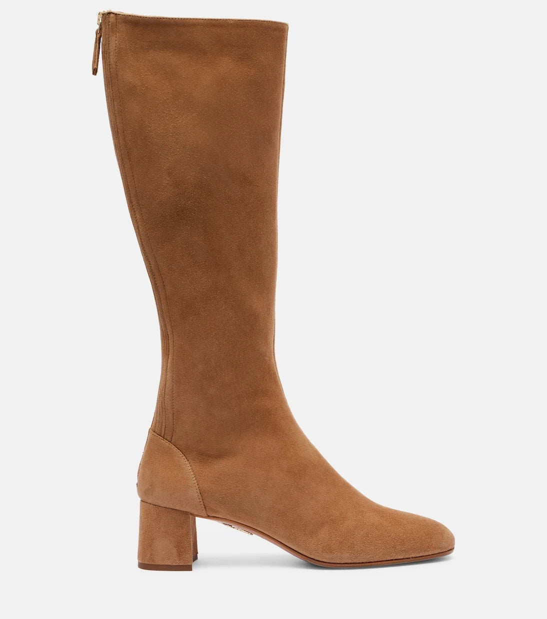 Aquazzura - Saint Honore 50 suede knee-high boots