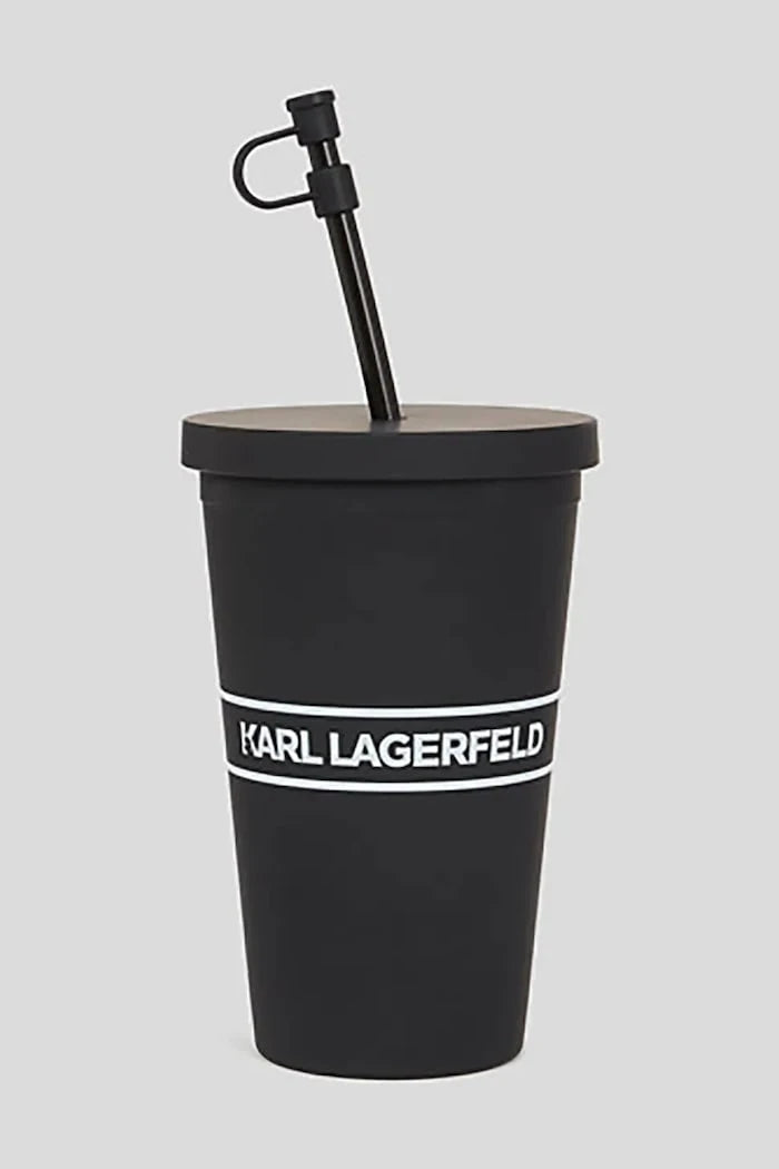 Чаша със слама Karl Lagerfeld Essential To Go