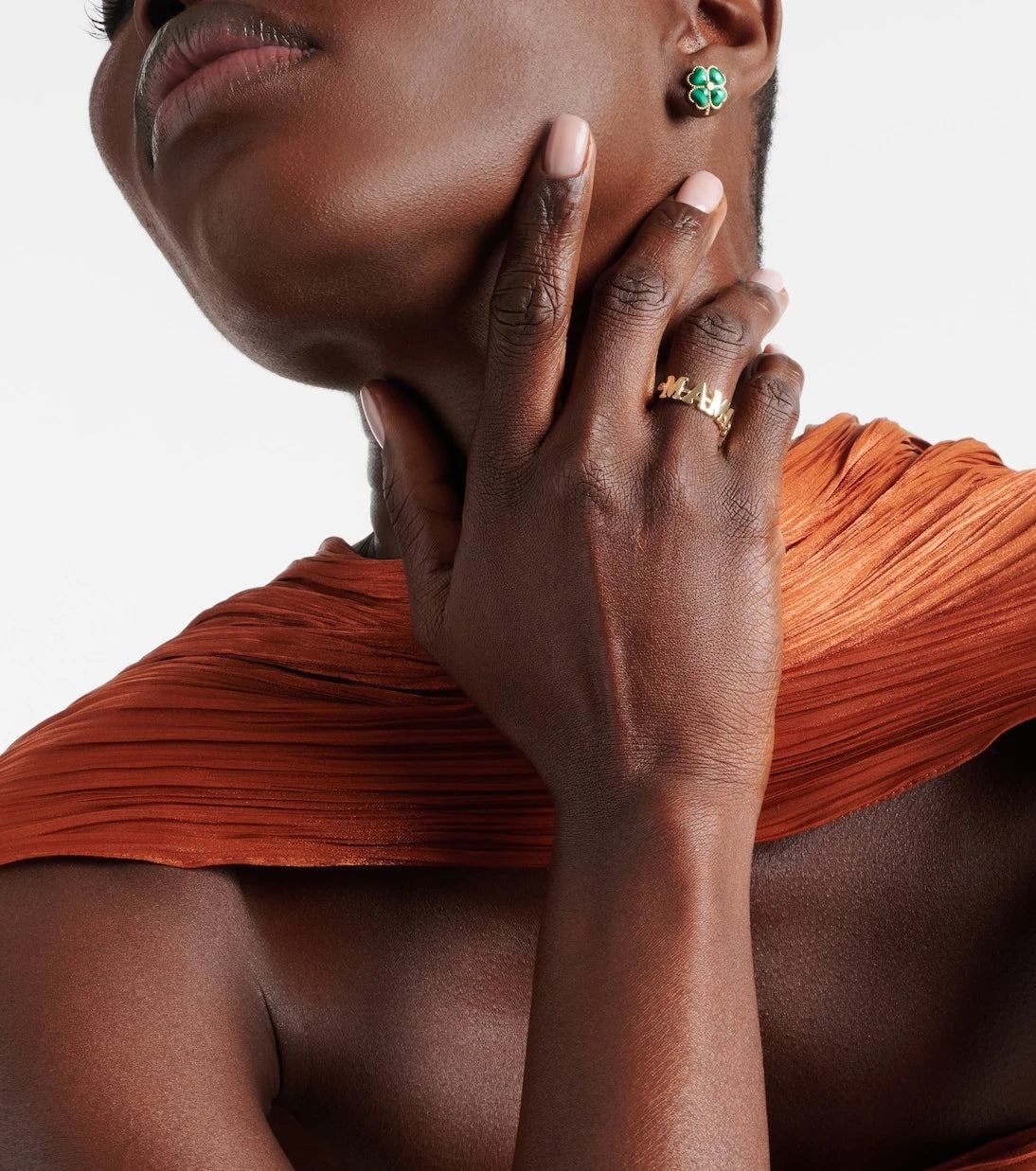 Yvonne Léon - Mama 9kt gold ring with diamonds