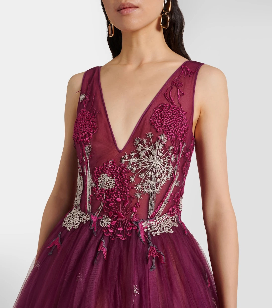 Costarellos - Embellished gown