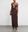 Brown Cut-Out Abril Gown
