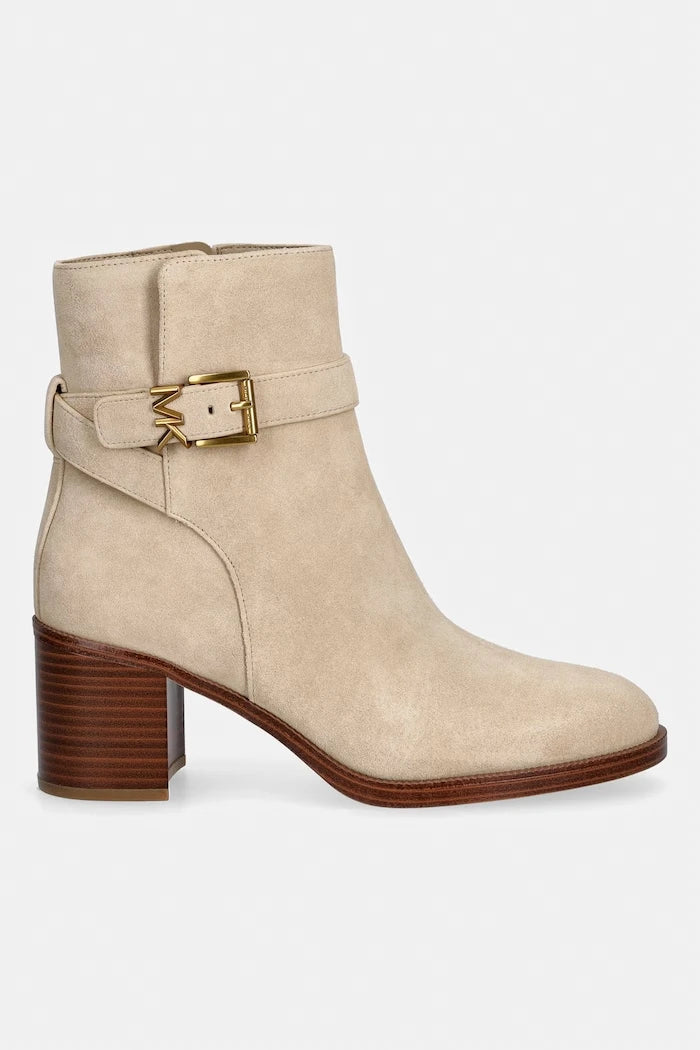 MICHAEL Michael Kors боти дамски от велур Rachel Heeled Bootie