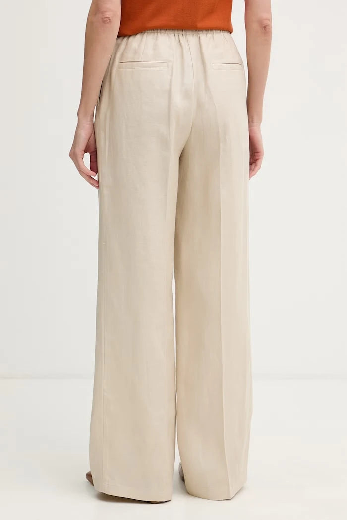 Sisley kadın keten pantolon