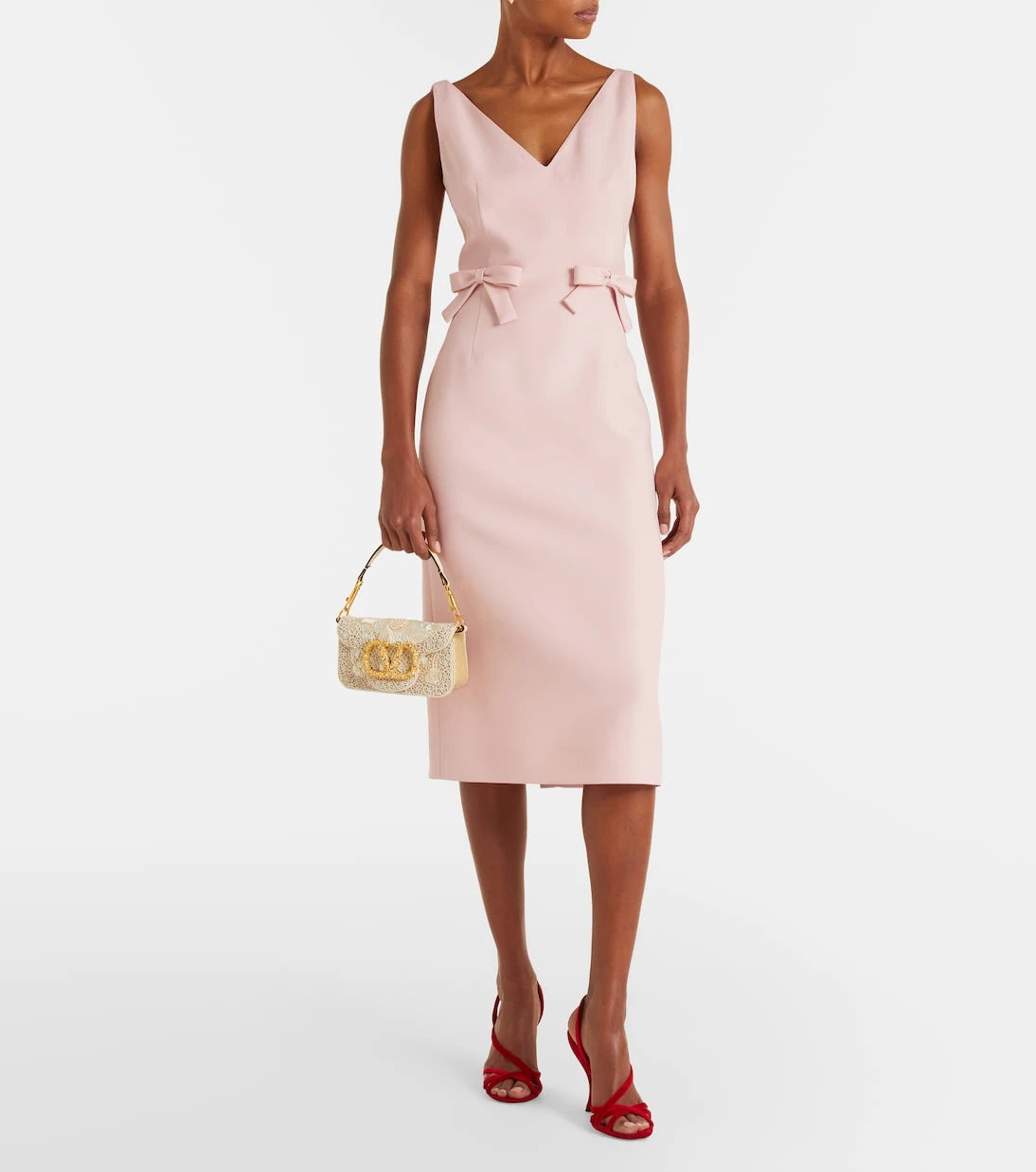 Valentino Garavani - Locò Small embellished shoulder bag