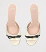 Valentino Garavani White Leather Bepointy Heeled Mules 45