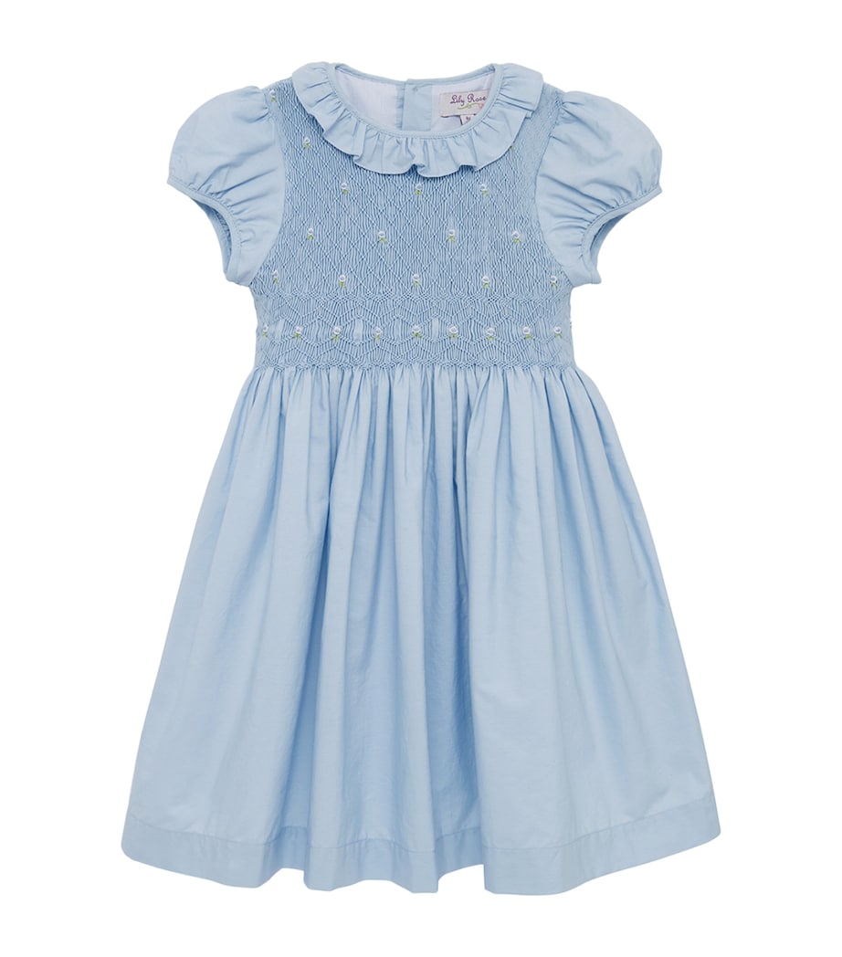 Willow Rose Smocked Dress (2-4 Years) CORNFLOWER BLUE