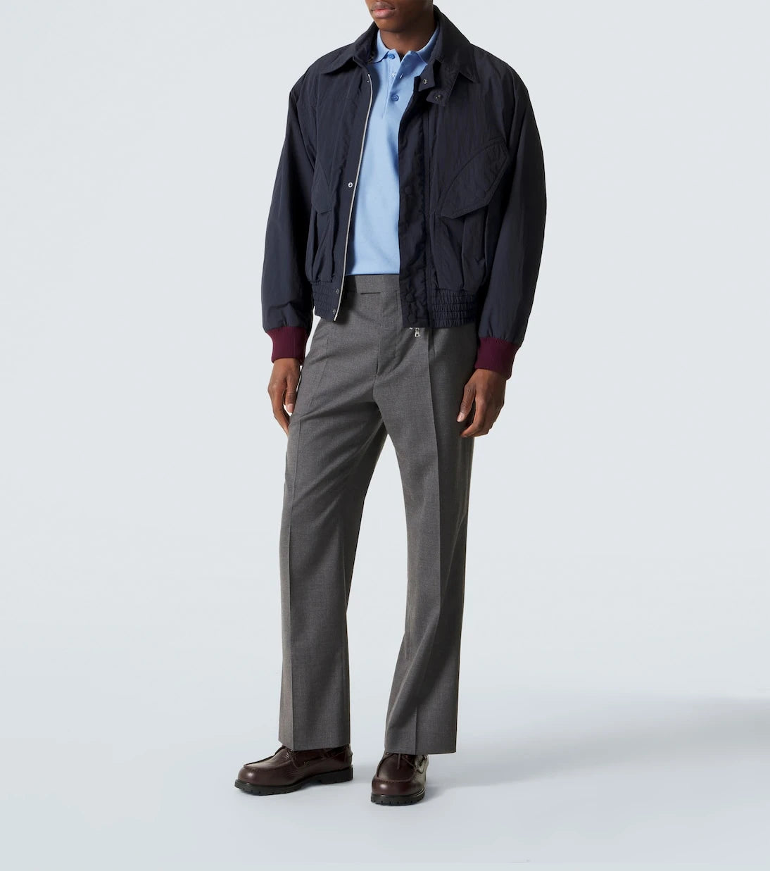 Burberry - Eddie cotton piqué polo shirt