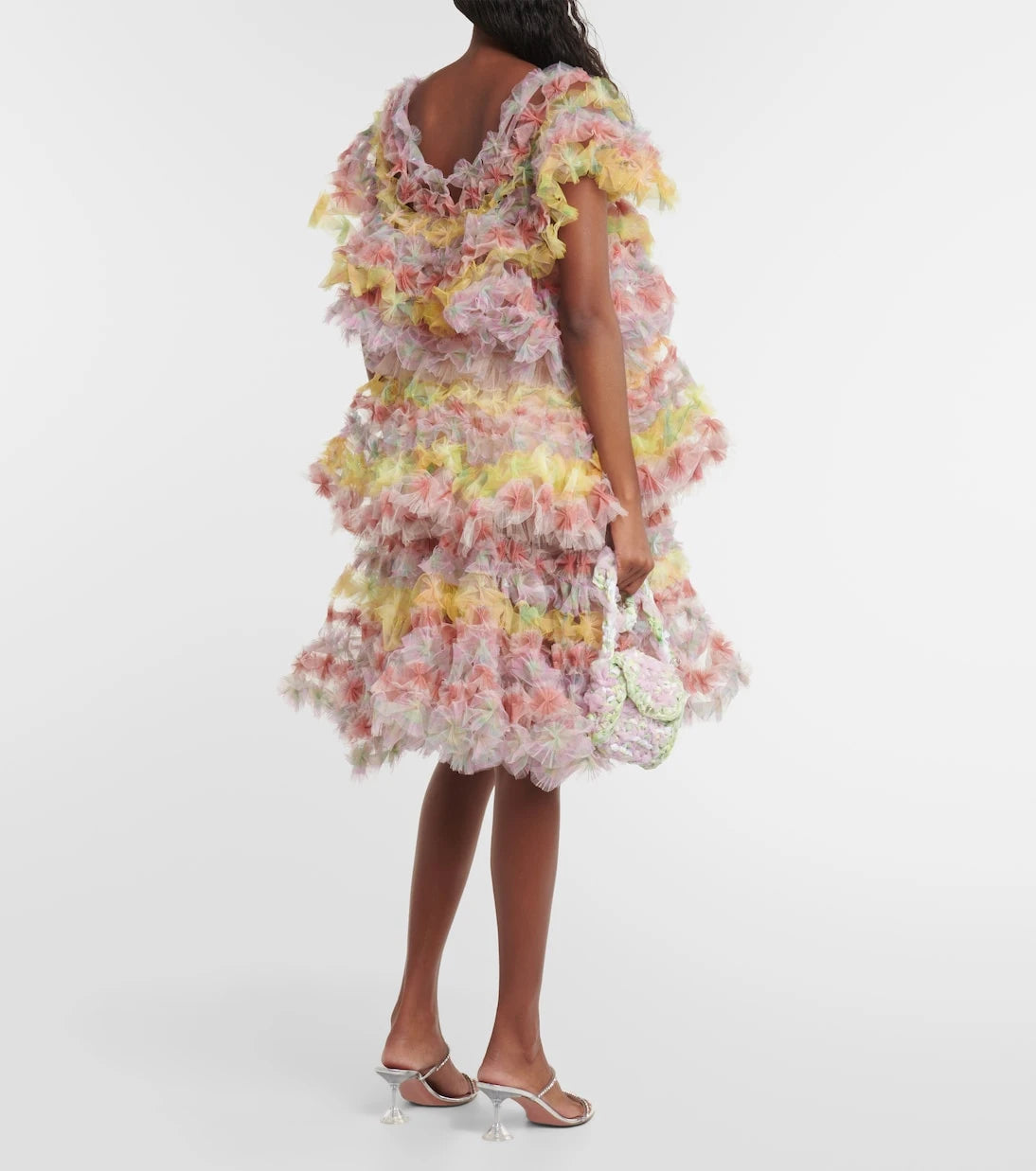 Susan Fang - Tiered midi dress