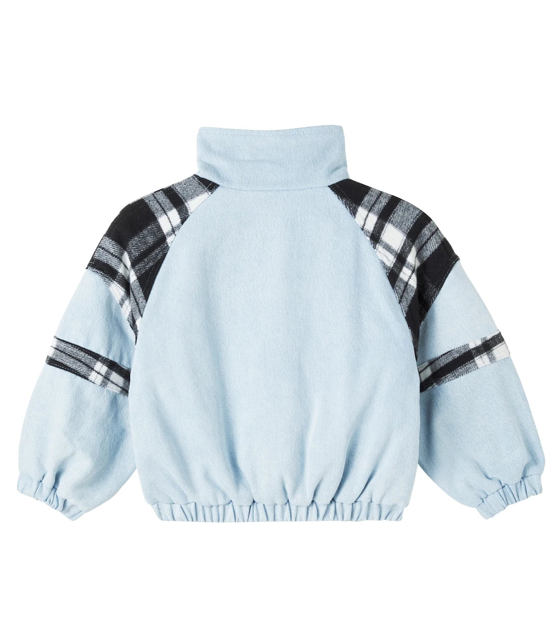 Stella McCartney Kids - Checked denim jacket