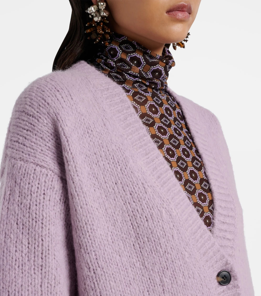 Dries Van Noten - Alpaca and wool-blend cardigan