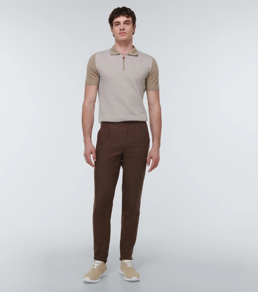 Kiton - أحذية رياضية قطنية محبوكة FITS