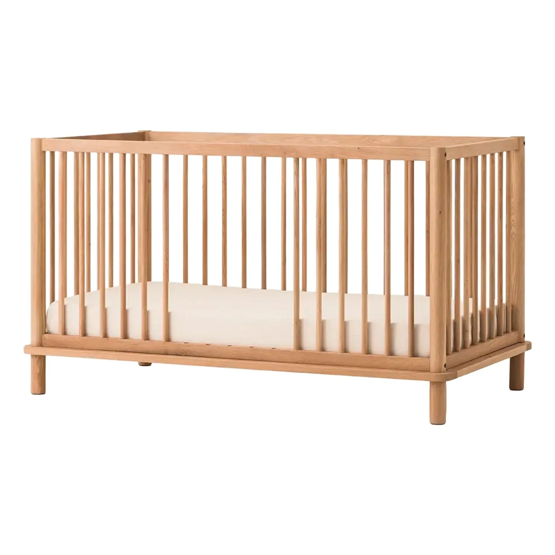 Nobodinoz - Latitude 70x140 evolving cot and junior bed extension | Oak