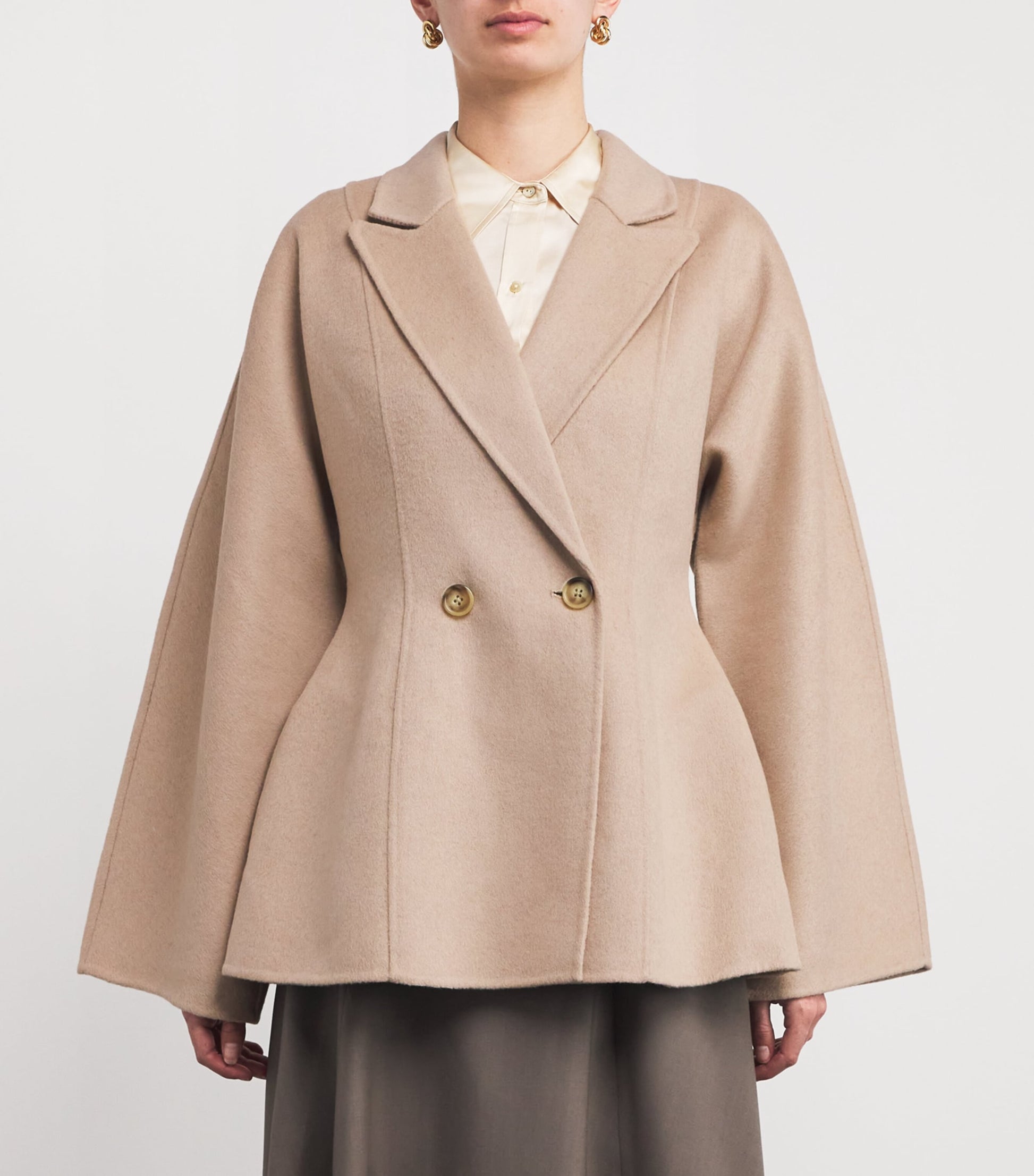 Stylein Ivory Wool-Blend Tanaro Blazer