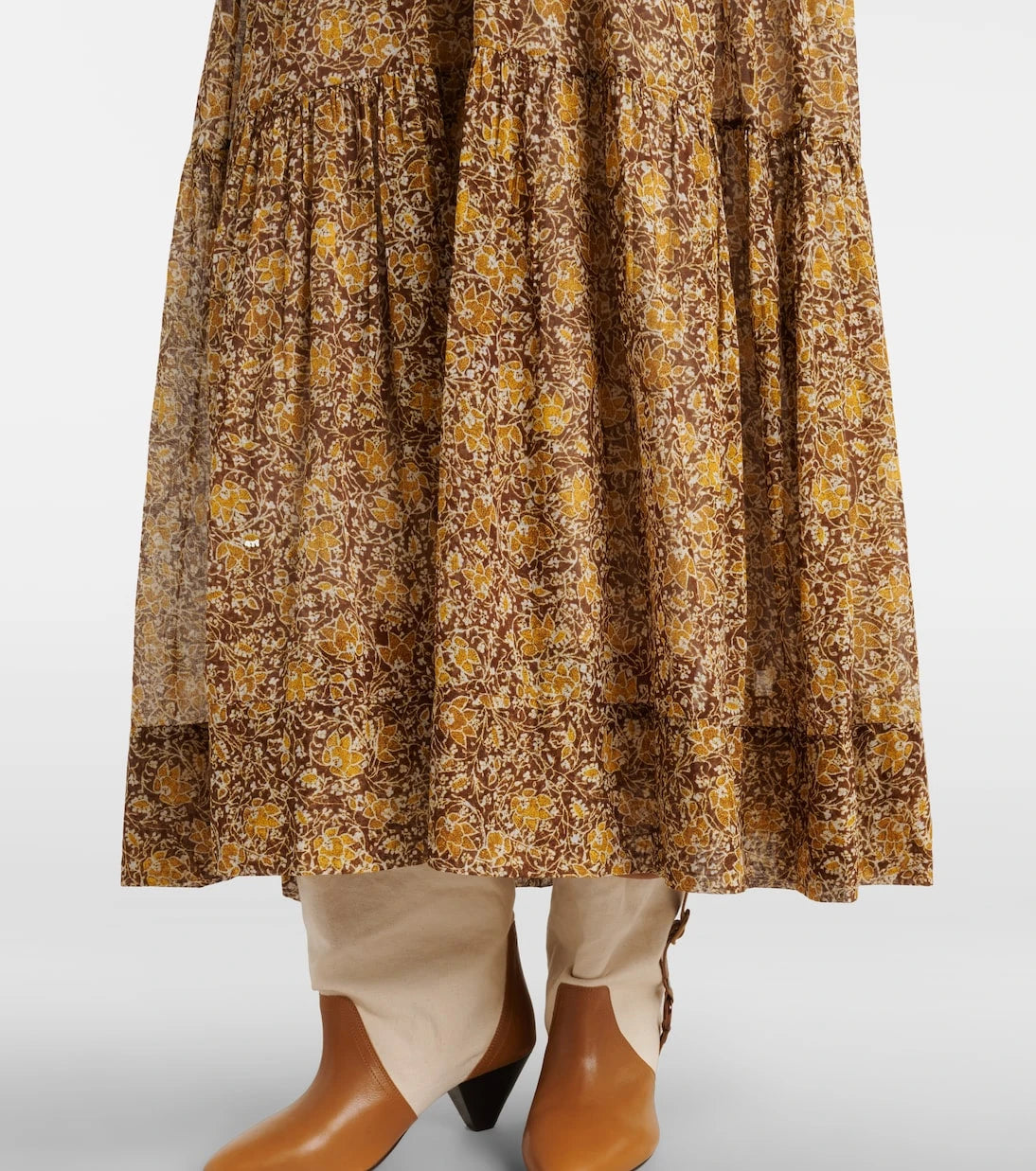 Marant Etoile - Sabba floral cotton maxi dress