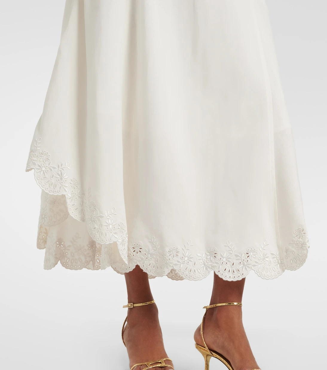 Simkhai - Gillian linen-blend midi dress