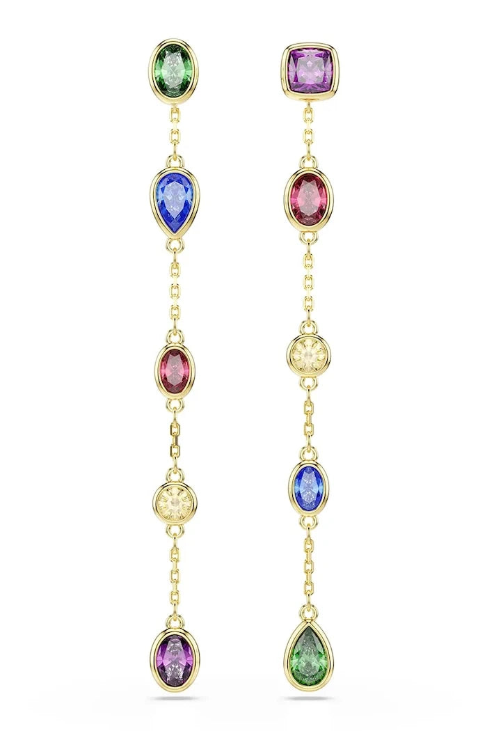 Swarovski Kadın Altın Kaplama Zirkon Küpe IMBER