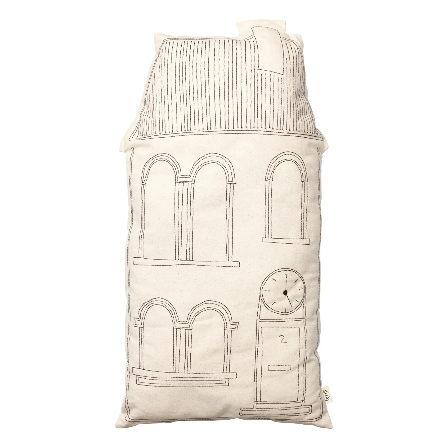 Ferm Living Kids - Abode Tall Clock cushion