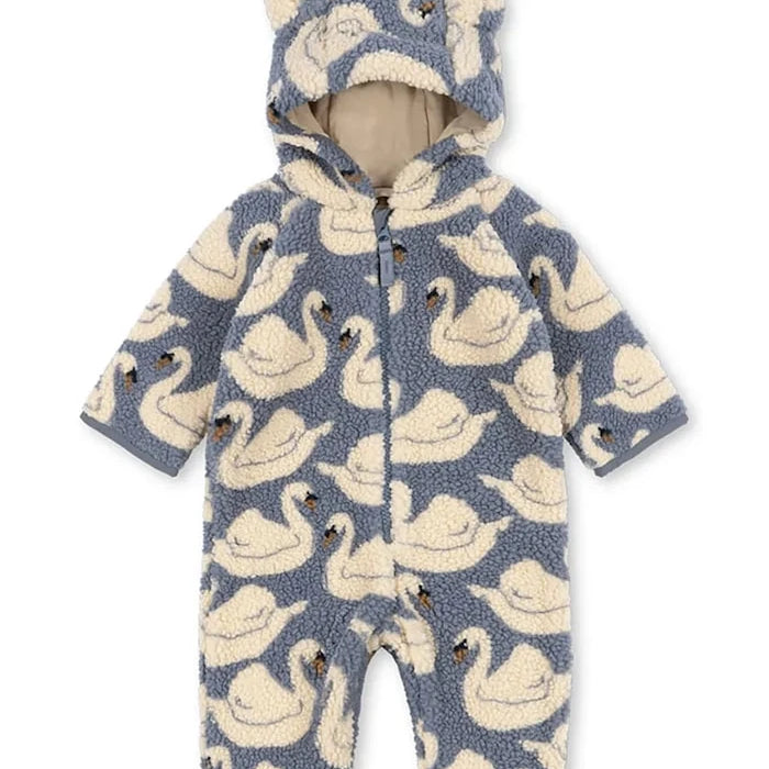 Konges Sløjd çocuk polar tulum JODY TEDDY ONESIE GRS